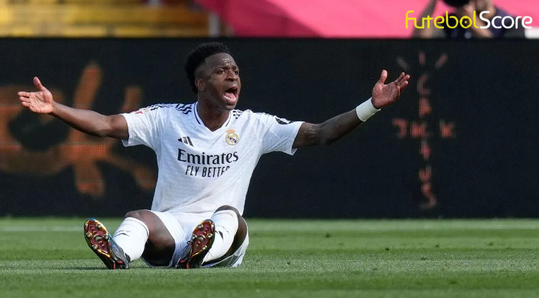 Vinicius Jr. sofre grave lesão e deve retornar ao Real Madrid apenas no Mundial de Clubes